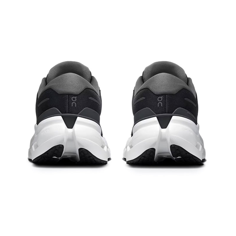 On Cloudrunner 4 Black White Mesh Road Running Shoes
