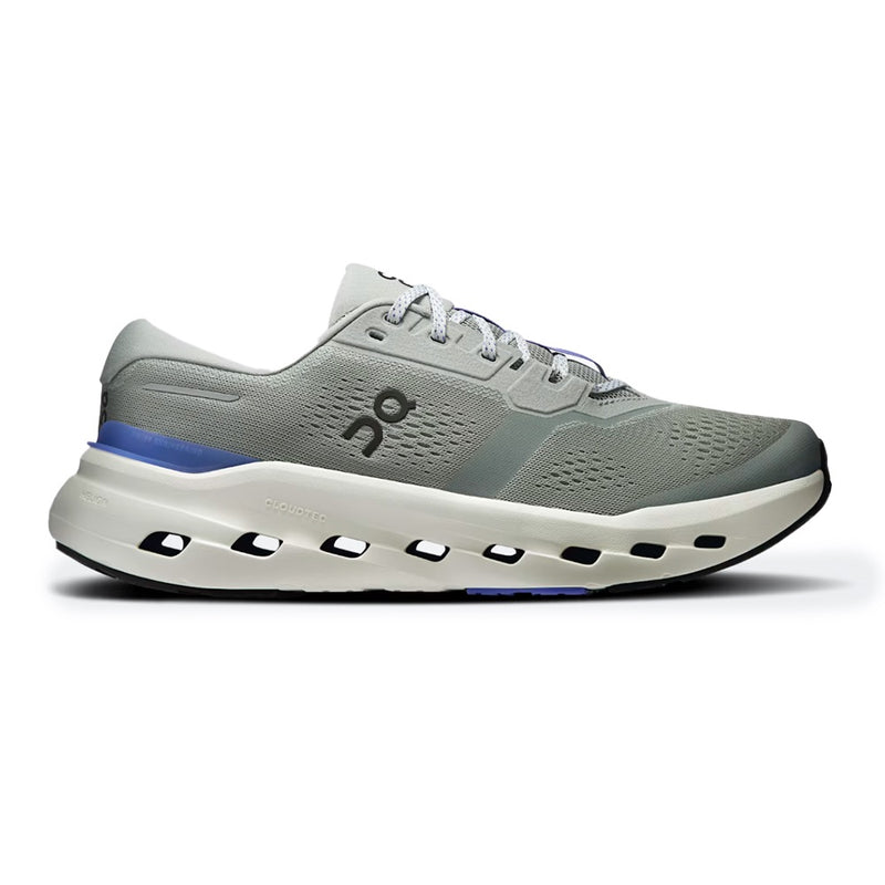 On Cloudrunner 4 Grey Blue Mesh Road Running Sneakers