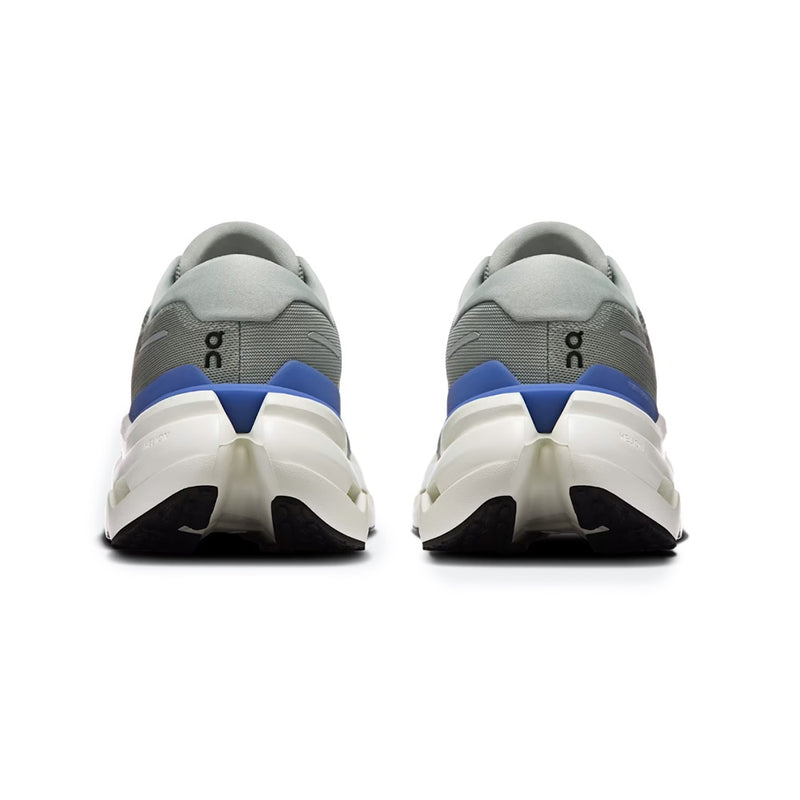 On Cloudrunner 4 Grey Blue Mesh Road Running Sneakers